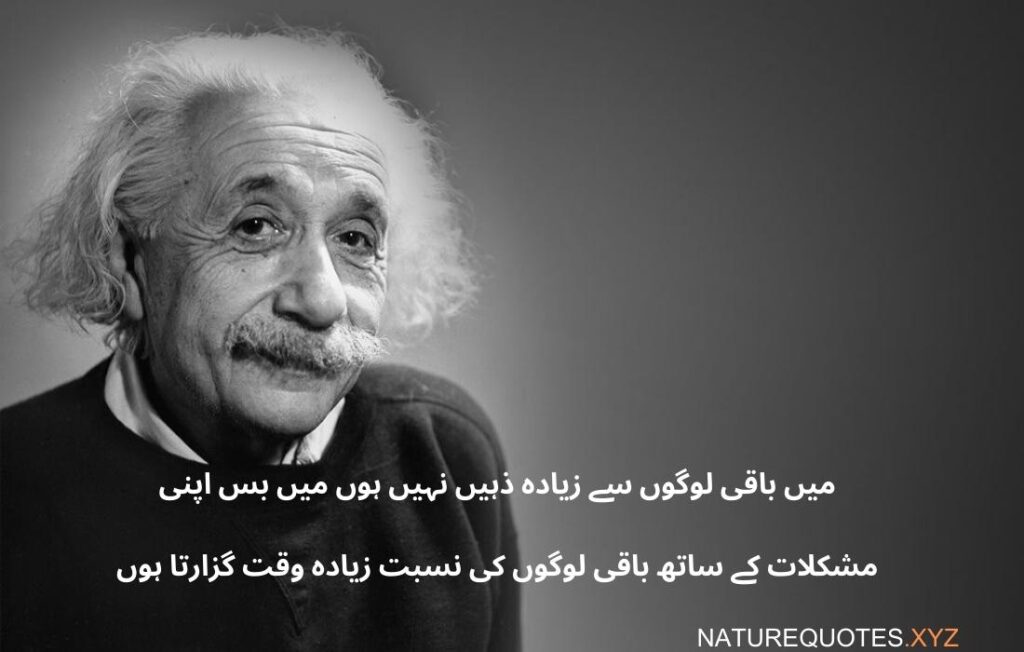 Albert Einstein Quotes in Urdu