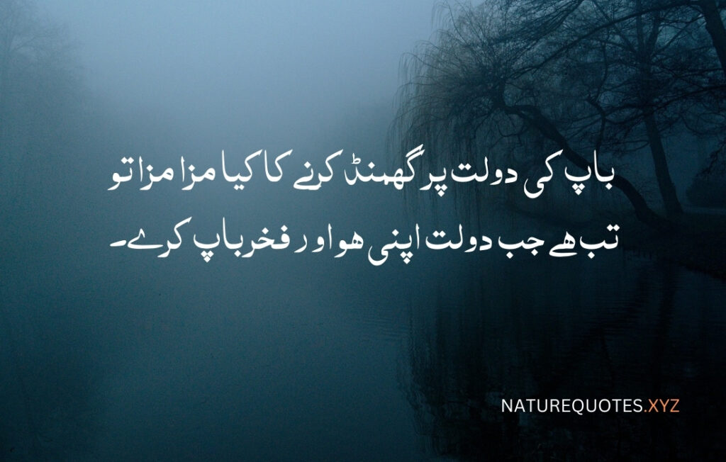 Attitude quotes in Urdu