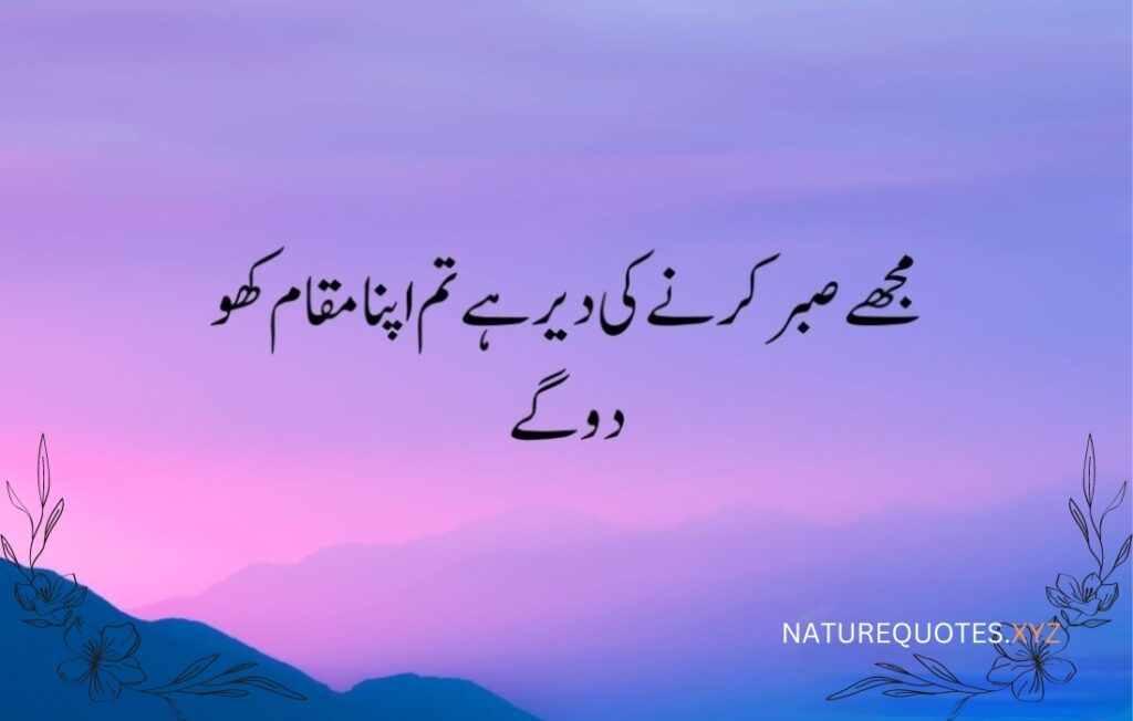 22 Urdu Best Quotes