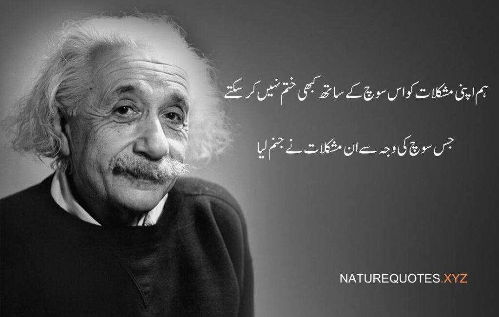 Albert Einstein Quotes in Urdu